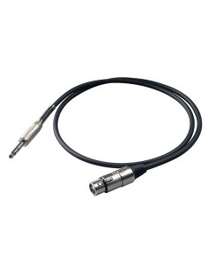 CABLE MIC XLR H JACK ST M 2 MT