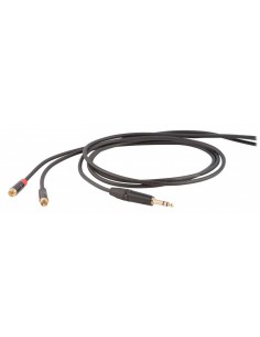 DH.AUDIO.CABLE.6.3.ST-2*RCA.BK