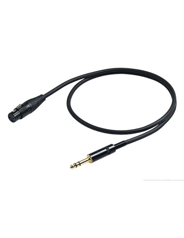 CABLE MIC XLR H-JACK ST 3M CHL
