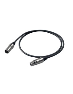 CABLE MIC XLR-XLR 6 M. BULK250