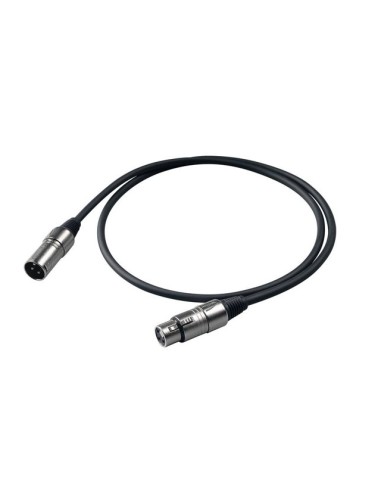 CABLE MIC XLR-XLR 6 M. BULK250