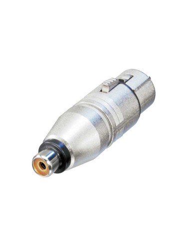 ADAPTADOR XLRF 2 POLOS : PHONO