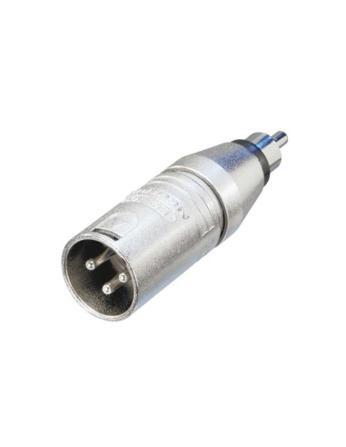 ADAPTADOR XLRM 2 POLOS : PHONO